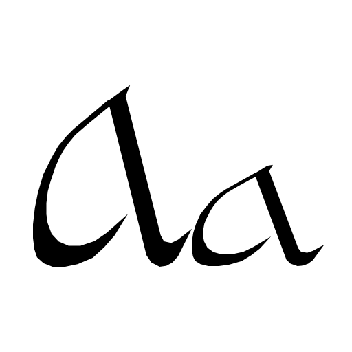 Bastarda Font icon