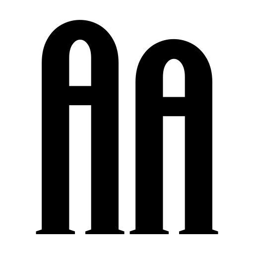 Bat Knight Font icon