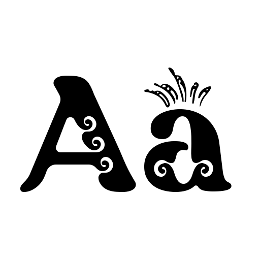 Batik Ganasan Font icon