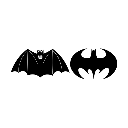Batman Evolution Logo Font icon