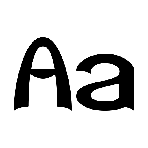 BATMAN Font icon