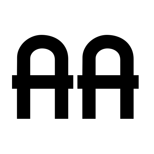 Bauhaus Font icon