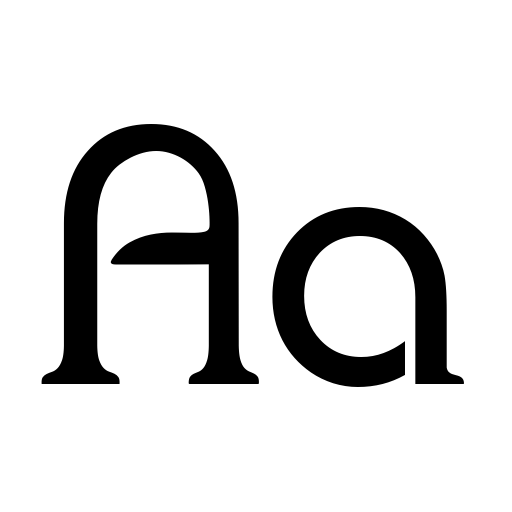 bauserif Font icon