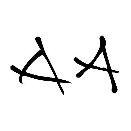 Be Aggressive Font icon