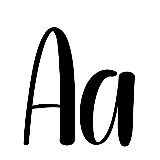 Beach Day Font icon