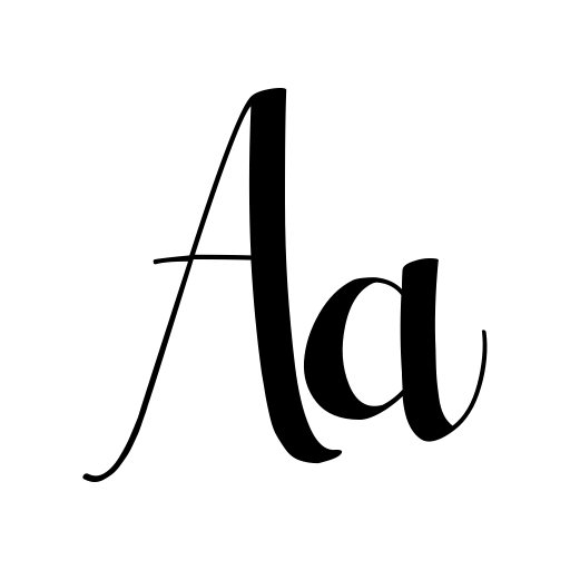 Beach Front Font icon