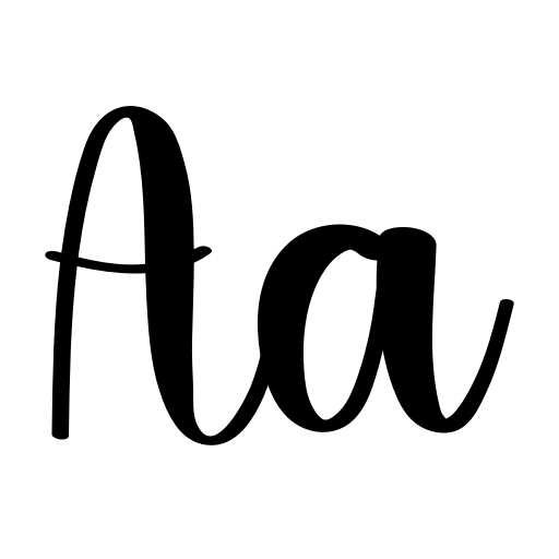 Beach In Valentine Font icon