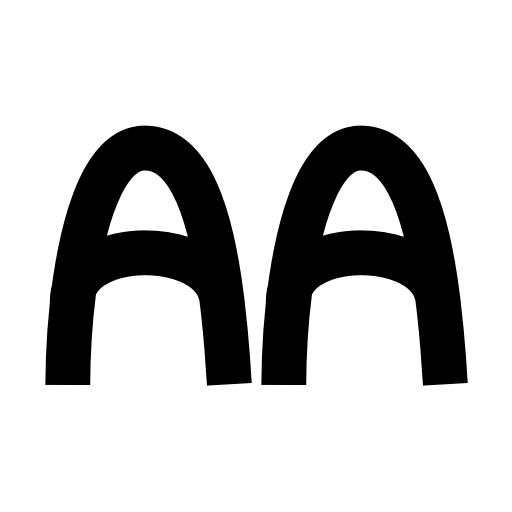 Beach Kite Font icon