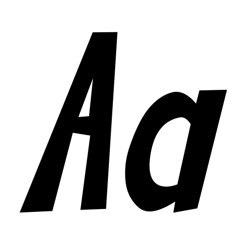 Beach Party Cartoon Font icon
