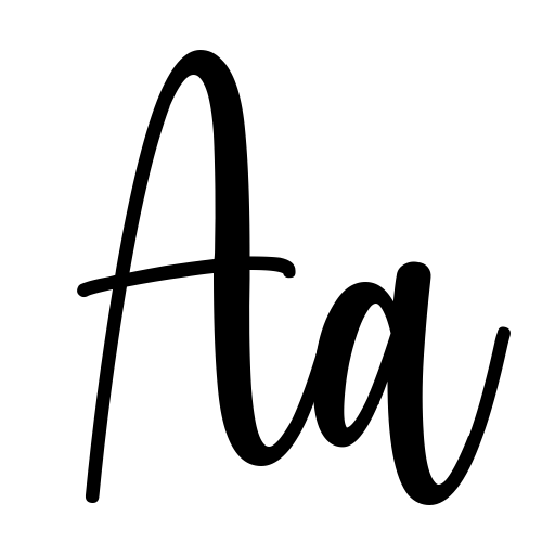 Beach Stories Font icon