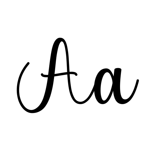 Beach Wahyu Font icon