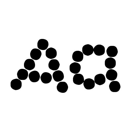 Bead Necklace Font icon