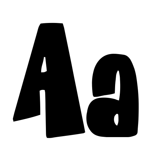 Beat Word demo Font icon