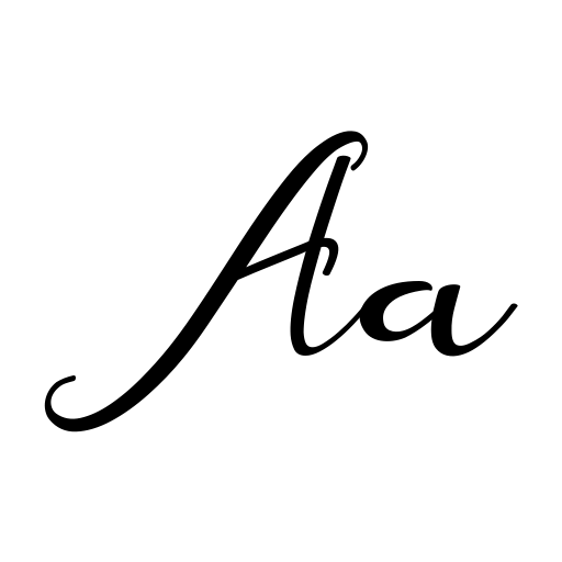beatiful Font icon