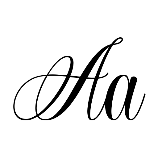 Beatrice Script Font icon