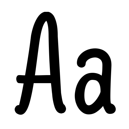Beautiful Font icon