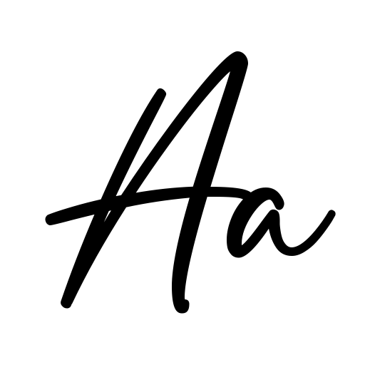 Beautiful Font icon