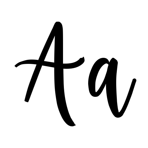 Beautiful Barbie Font icon