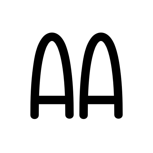 Beautiful Beaches Font icon