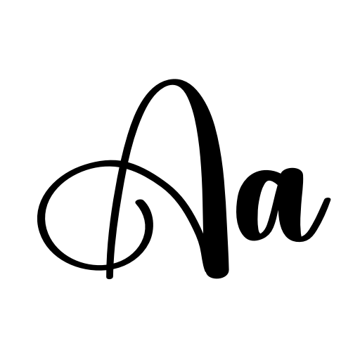 Beautiful Butterfly Font icon