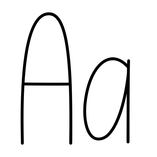 Beautiful Caroline Font icon