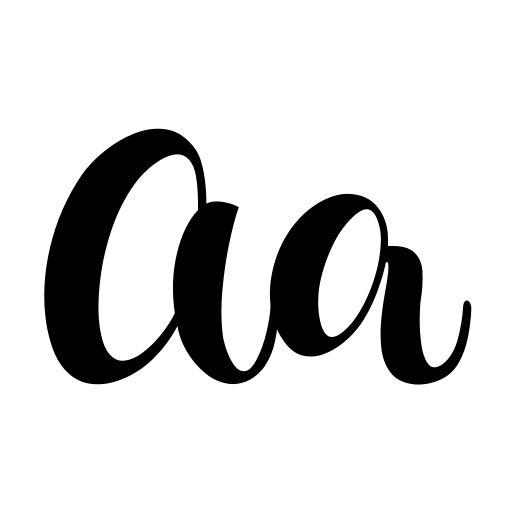 Beautiful Dahlia Font icon