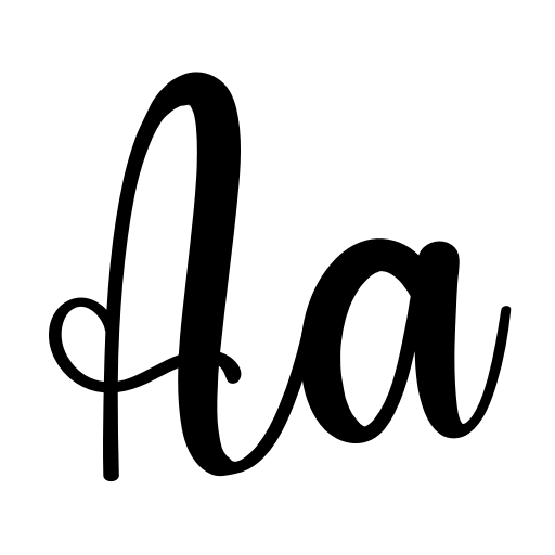 Beautiful Flower Font icon