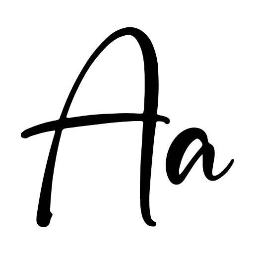 Beautiful Gelista Font icon