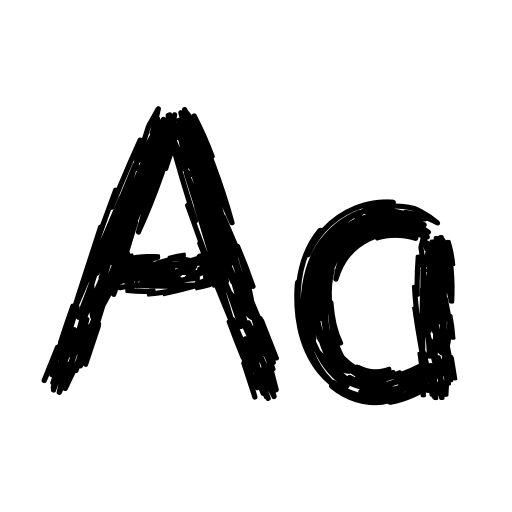 Beautiful Hunter Font icon