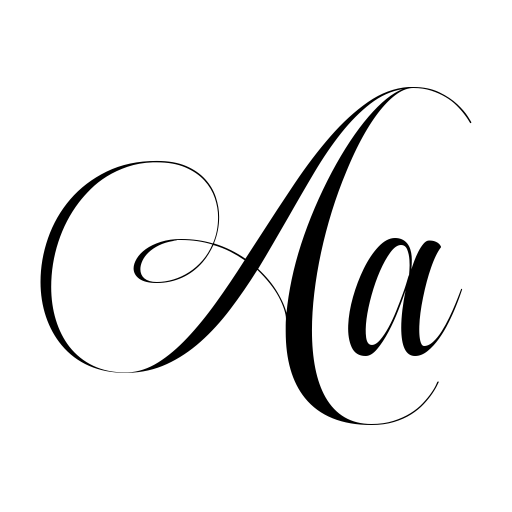 Beautiful Roses Font icon