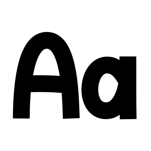 Beautiful Santa Font icon