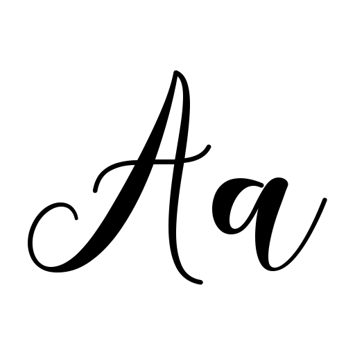 Beautiful Spring Font icon