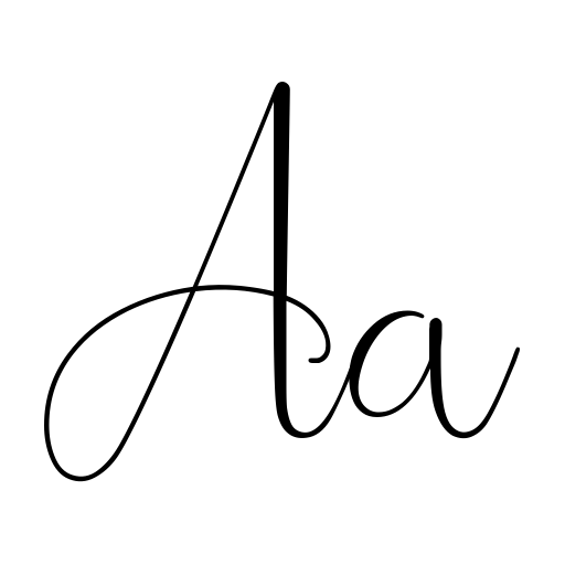 Beauty And Love Font icon