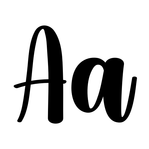 Beauty Beach Font icon