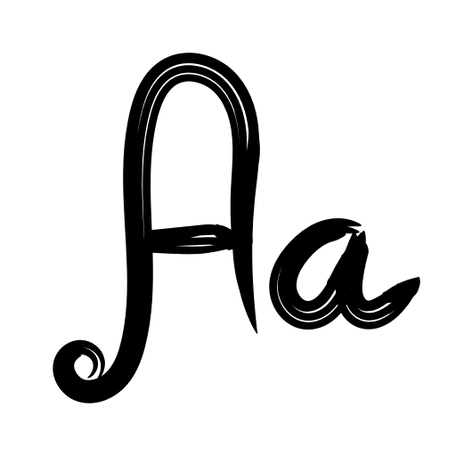 Beauty Black Font icon