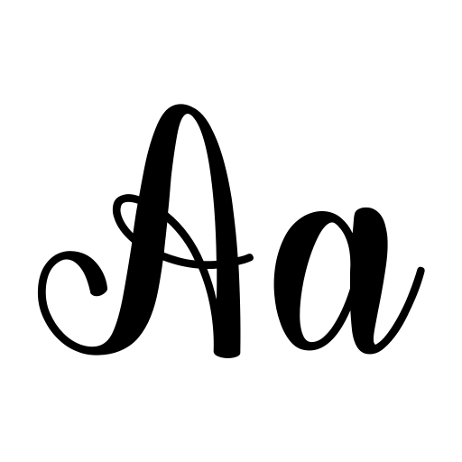 Beauty Fandytha Font icon