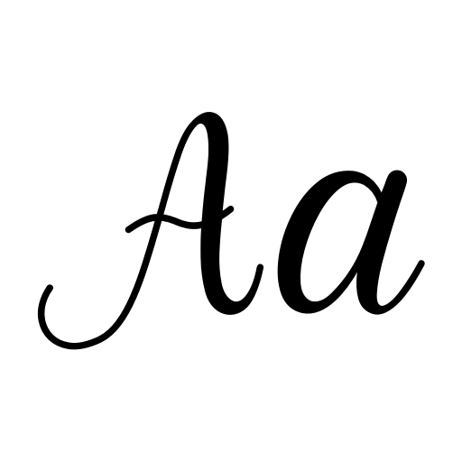 Beauty Gadiez Font icon