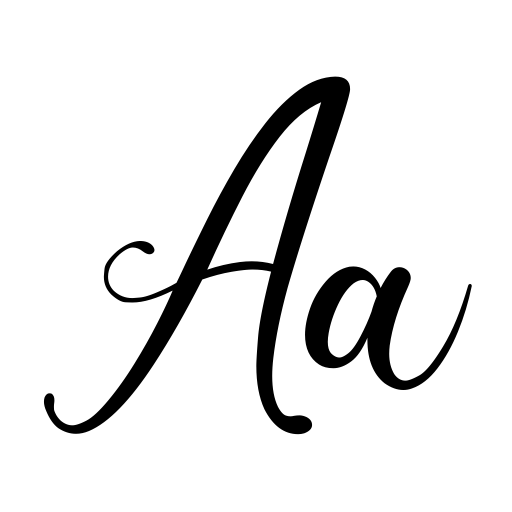 Beauty Gadish Font icon