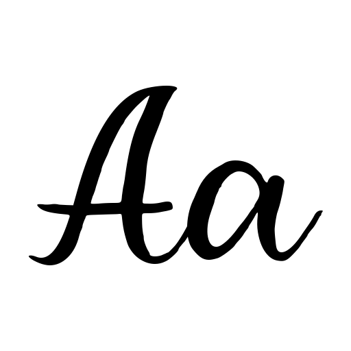 Beauty Hearts Font icon