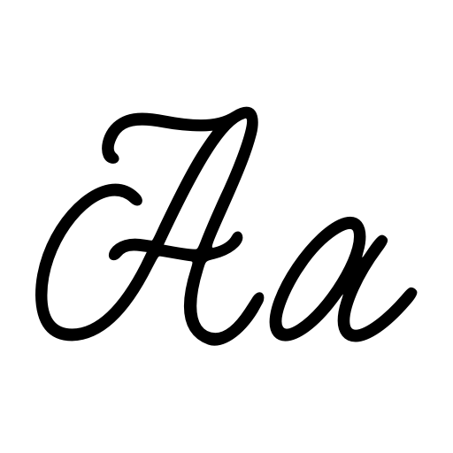 Beauty Homelia Font icon