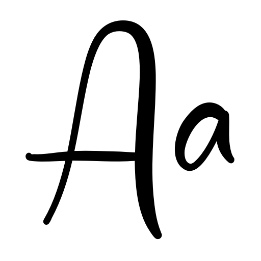 Beauty Month Font icon