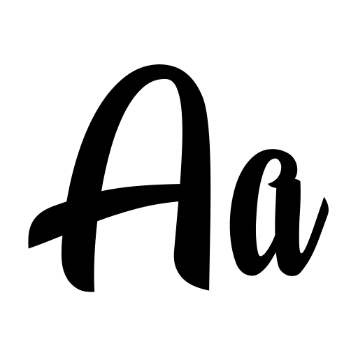 Beauty Mountains Personal Use Font icon