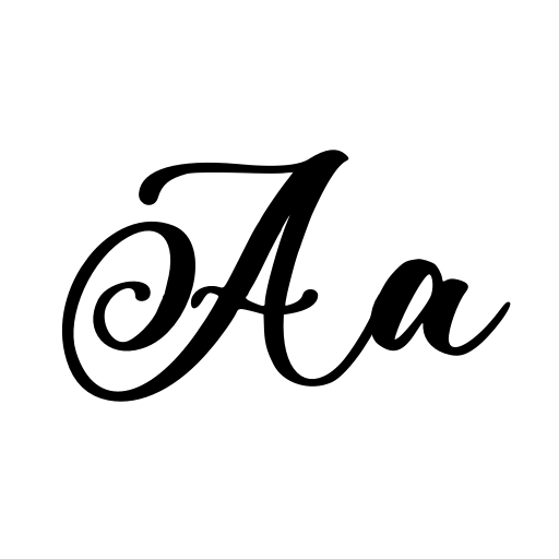 Beauty Rose Font icon
