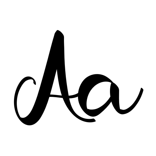 Beauty Yellow Font icon