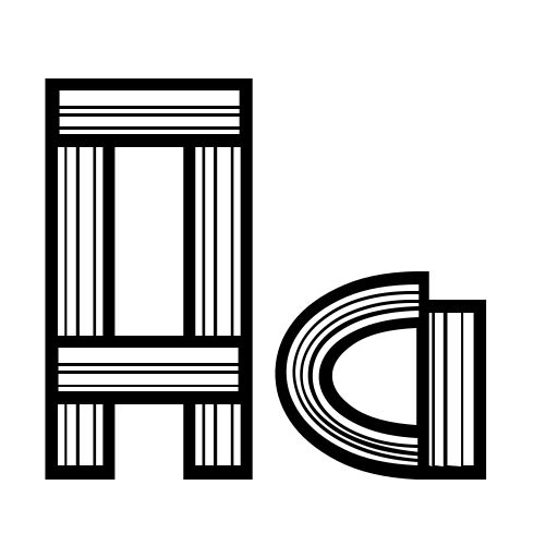 Bees Tracks_PersonalUseOnly Font icon