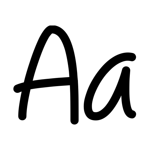 Behind Blue Eyes Font icon