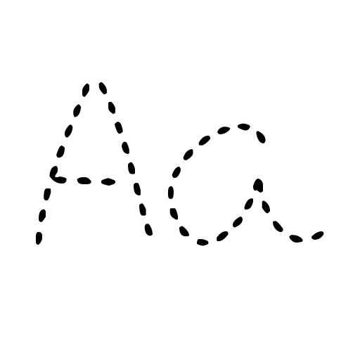 Behind Lines Font icon