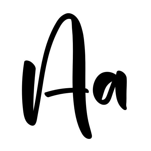 Behind Font icon