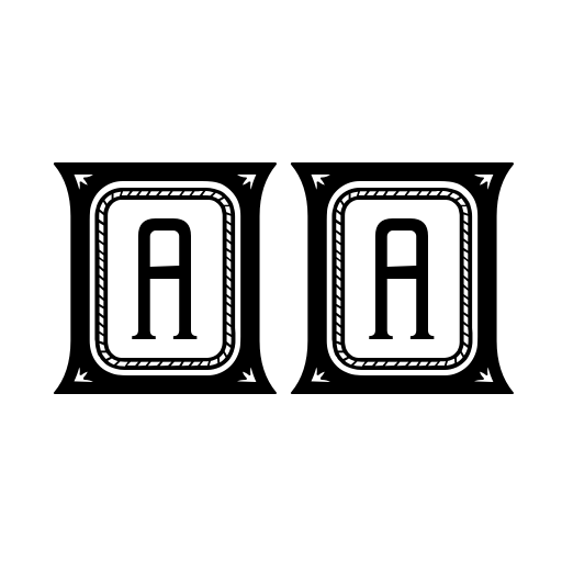 Beholder Capitals Font icon