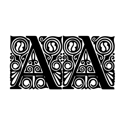 Behrens Antiqua Initialen Font icon